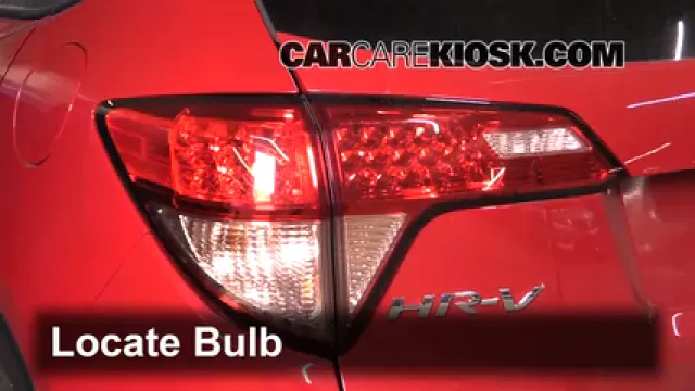 2016 Honda HR-V EX 1.8L 4 Cyl. Luces Luz trasera (reemplazar foco)